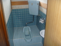 こんな和式トイレでした